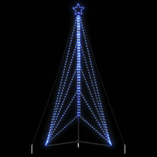 vidaXL kék karácsonyfa fénykúp 615 LED-del 404,5 cm műfenyő