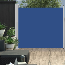 vidaXL kék kihúzható oldalsó teraszi napellenző 170 x 300 cm kerti bútor