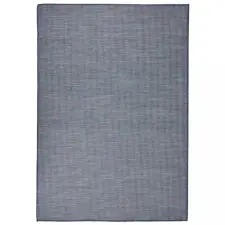 vidaXL kék lapos szövésű kültéri szőnyeg 140 x 200 cm lakástextília