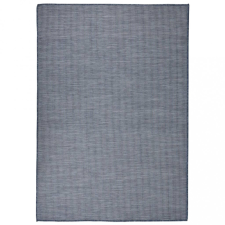 vidaXL Kék lapos szövésű kültéri szőnyeg 160 x 230 cm lakástextília