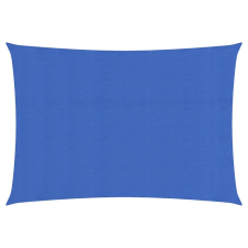 vidaXL kék négyszögletű HDPE napvitorla 160 g/m² 3x4,5 m kerti bútor