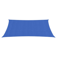 vidaXL kék négyszögletű HDPE napvitorla 160 g/m² 3x5 m kerti bútor