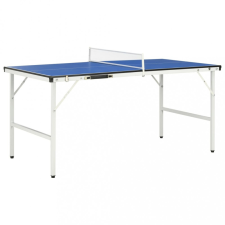 vidaXL Kék pingpongasztal hálóval 152 x 76 x 66 cm asztalitenisz