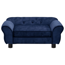 vidaXL kék plüss kutyakanapé 72 x 45 x 30 cm (171040) szállítóbox, fekhely kutyáknak