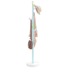 vidaXL kék porszórt vas ruhafogas 172 cm bútor