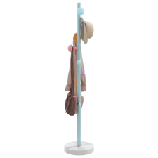vidaXL kék porszórt vas ruhafogas 172 cm bútor
