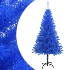 vidaXL kék PVC műkarácsonyfa állvánnyal 120 cm műfenyő