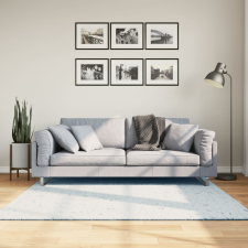 vidaXL kék rövid szálú puha és mosható szőnyeg 160 x 160 cm lakástextília