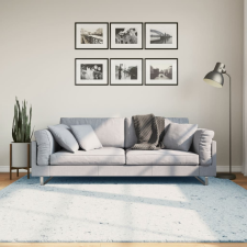 vidaXL kék rövid szálú puha és mosható szőnyeg 200 x 200 cm lakástextília