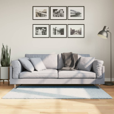 vidaXL kék rövid szálú puha és mosható szőnyeg 80 x 150 cm lakástextília