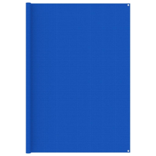 vidaXL Kék sátorszőnyeg 250 x 400 cm kemping felszerelés