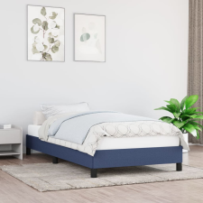vidaXL kék szövet ágykeret 90x190 cm ágy és ágykellék