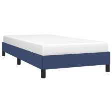 vidaXL Kék szövet ágykeret 90x190 cm ágy és ágykellék