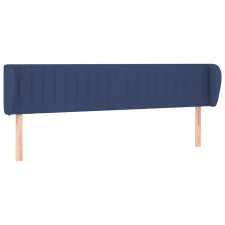 vidaXL kék szövet fejtámla 163x23x78/88 cm (3117394) ágy és ágykellék