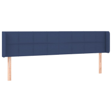 vidaXL kék szövet fejtámla 183x16x78/88 cm (3118788) ágy és ágykellék
