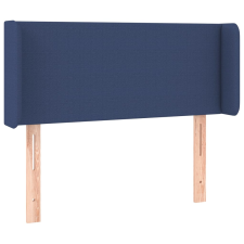 vidaXL kék szövet fejtámla szárnyakkal 93x16x78/88 cm (3118476) ágy és ágykellék