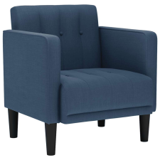 vidaXL kék szövet kanapészék karfás szék 53 cm (4100549) bútor