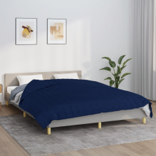 vidaXL kék szövet súlyozott takaró 200 x 230 cm 9 kg lakástextília