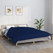 vidaXL kék szövet súlyozott takaró 220 x 240 cm 15 kg lakástextília