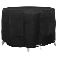 vidaXL Kerek kerti bútorhuzat 6 fűzőlyukkal Ø125 x 75 cm kerti bútor
