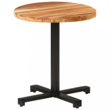vidaXL Kerek tömör akácfa bisztróasztal Ø70 x 75 cm bútor