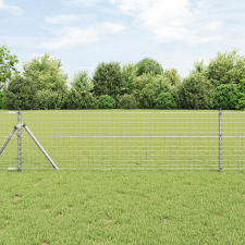 vidaXL Kerítésez oszlopok 13 db Ø32 mm 120 cm Horganyzott Acél kerti bútor