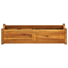 vidaXL kerti akácfa magaságyás 100 x 30 x 25 cm (42566) kerti tárolás