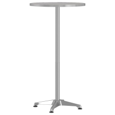 vidaXL kerti állítható magasságú alumínium bárasztal Ø59,5x70/109,5 cm kerti bútor