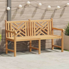 vidaXL Kerti pad Barna 150 x 60 x 90 cm Tömör tíkfa kerti bútor