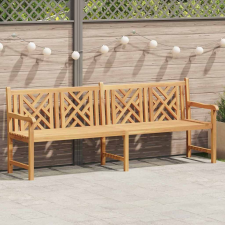 vidaXL Kerti pad Barna 228 x 60 x 90 cm Tömör tíkfa kerti bútor