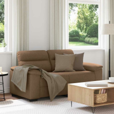 vidaXL kétszemélyes barna szövetkanapé 120 cm bútor