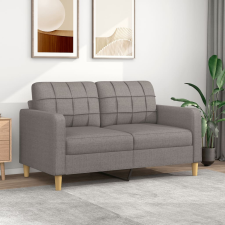 vidaXL kétszemélyes tópszínű szövet kanapé 140 cm bútor