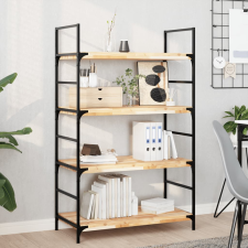 vidaXL kezeletlen tömör akácfa függőpolc 100 x 40 x 4 cm bútor