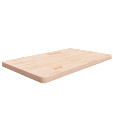 vidaXL kezeletlen tömör fa fürdőszobai pult 100 x 60 x 4 cm fürdőszoba bútor