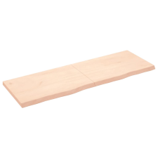 vidaXL kezeletlen tömör tölgyfa asztallap 180x60x6 cm (3156331) bútor