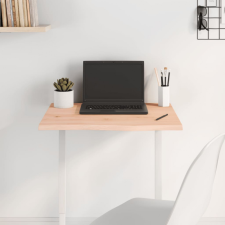vidaXL Kezeletlen tömör tölgyfa asztallap 60x50x2 cm bútor