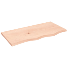 vidaXL kezeletlen tömör tölgyfa asztallap 80x40x2 cm (3156290) bútor
