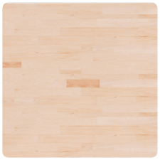 vidaXL kezeletlen tömör tölgyfa asztallap 80x80x4 cm bútor