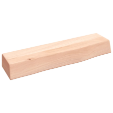 vidaXL kezeletlen tömör tölgyfa fali polc 40x10x6 cm (363502) bútor