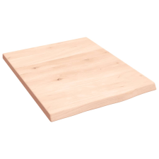 vidaXL kezeletlen tömör tölgyfa fali polc 40x50x2 cm (363512) bútor
