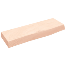 vidaXL kezeletlen tömör tölgyfa fali polc 60x20x6 cm (363523) bútor