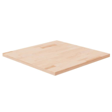 vidaXL kezeletlen tömör tölgyfa négyzet asztallap 60x60x2,5 cm bútor