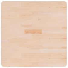 vidaXL kezeletlen tömör tölgyfa négyzet asztallap 70x70x4 cm bútor