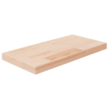 vidaXL kezeletlen tömör tölgyfa polclap 40 x 20 x 2,5 cm bútor