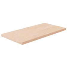 vidaXL kezeletlen tömör tölgyfa polclap 40x20x1,5 cm bútor
