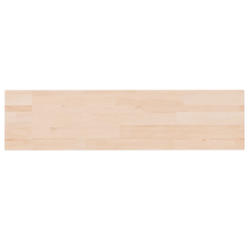 vidaXL kezeletlen tömör tölgyfa polclap 80 x 20 x 1,5 cm bútor