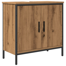 vidaXL kézműves tölgy színű mosdószekrény 60 x 30 x 60 cm (857699) fürdőszoba bútor