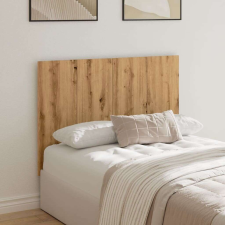 vidaXL kézműves tölgy színű szerelt fa ágyfejtámla 120x1,5x80 cm ágy és ágykellék