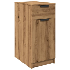 vidaXL kézműves tölgy színű szerelt fa íróasztalszekrény 33x50x75 cm (856998) íróasztal