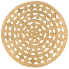 vidaXL kézzel font jutaszőnyeg 210 cm lakástextília